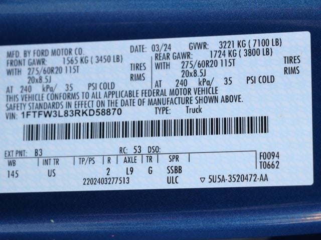 2024 Ford F-150 XLT