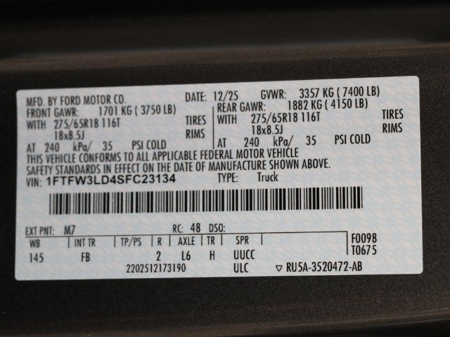 2025 Ford F-150 XLT