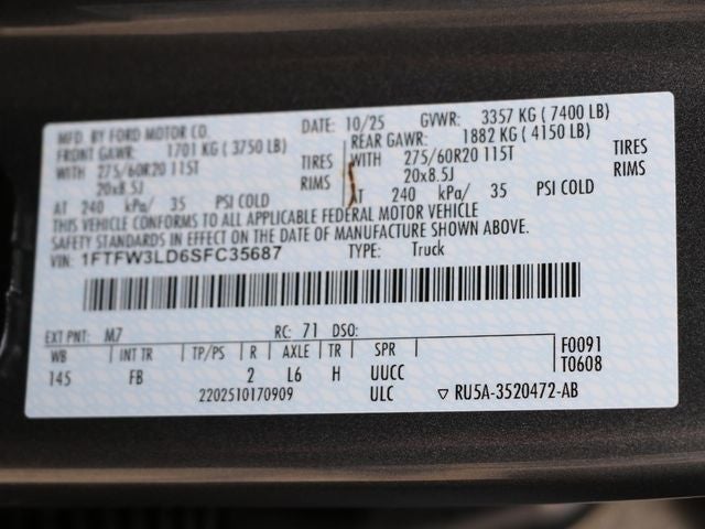 2025 Ford F-150 XLT