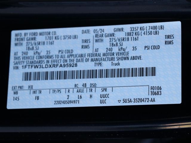 2024 Ford F-150 XLT