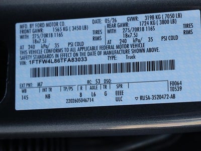 2026 Ford F-150 Tremor