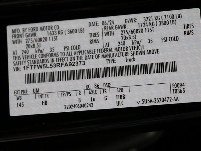 2024 Ford F-150 Lariat SHELBY