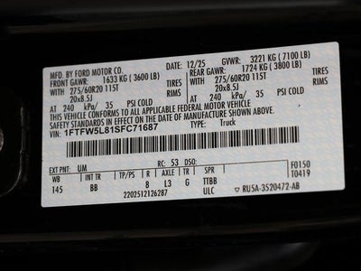 2025 Ford F-150 Lariat