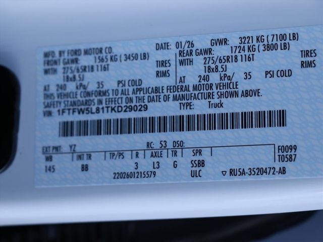 2026 Ford F-150 Lariat