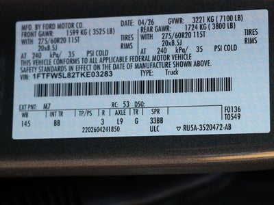 2026 Ford F-150 Lariat