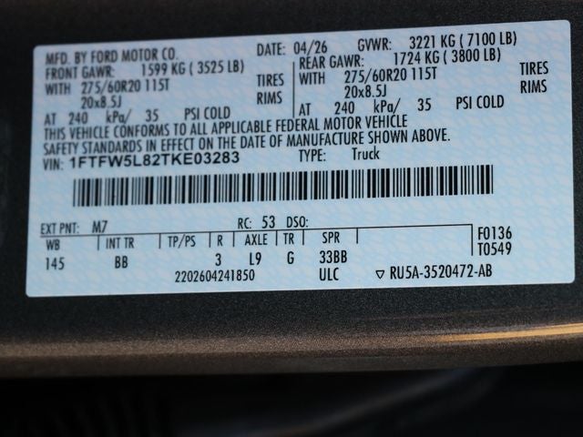 2026 Ford F-150 Lariat