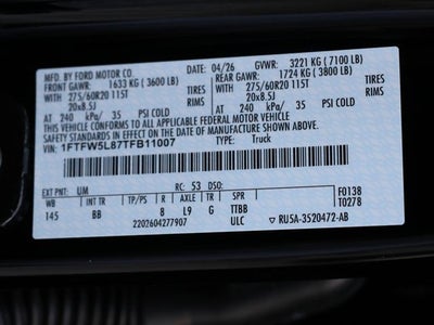 2026 Ford F-150 Lariat