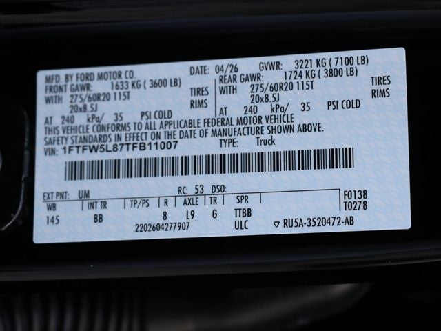 2026 Ford F-150 Lariat
