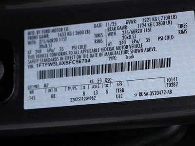 2025 Ford F-150 Lariat