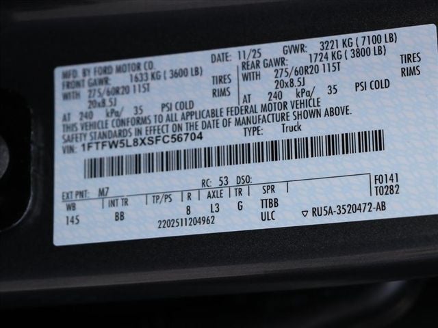 2025 Ford F-150 Lariat