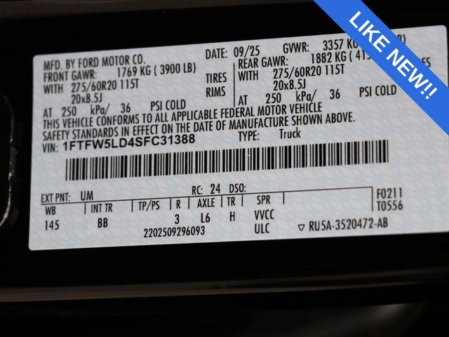 2025 Ford F-150 Lariat