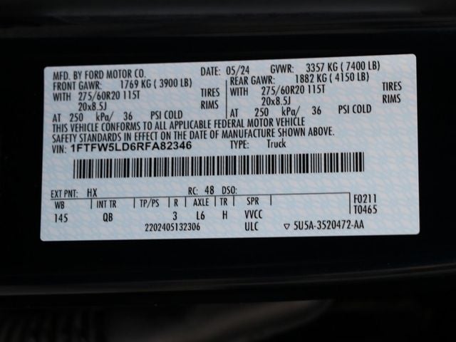 2024 Ford F-150 Lariat