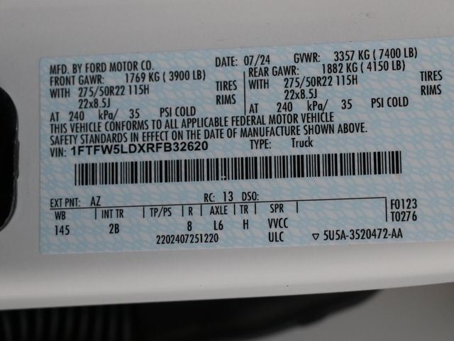 2024 Ford F-150 Lariat