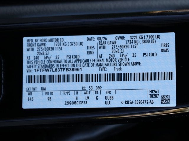 2026 Ford F-150 Platinum