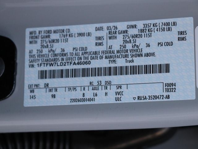 2026 Ford F-150 Platinum