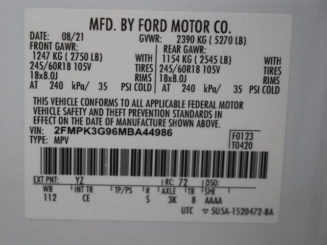 2021 Ford Edge SE
