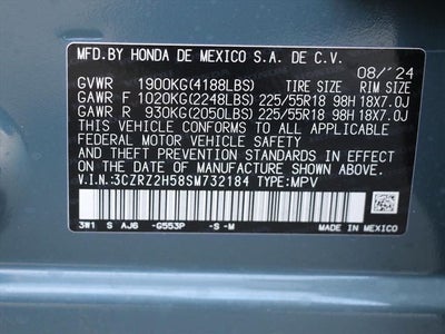 2025 Honda HR-V Sport