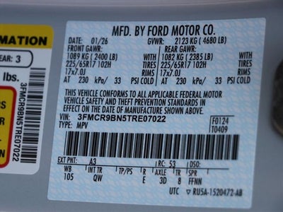 2026 Ford Bronco Sport Big Bend