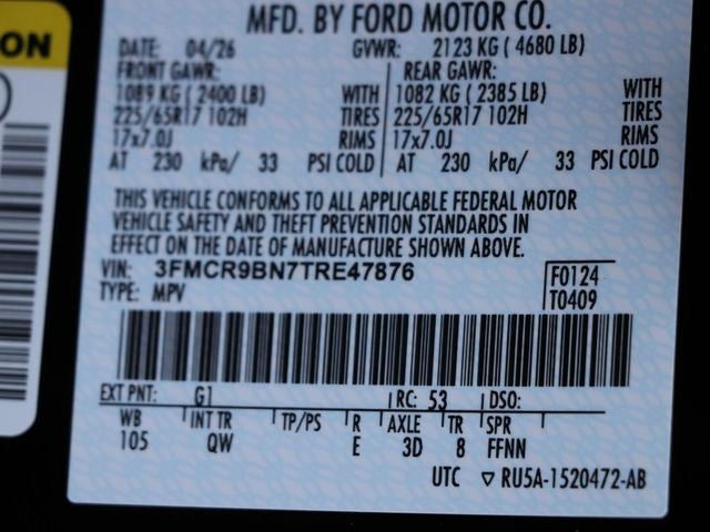 2026 Ford Bronco Sport Big Bend