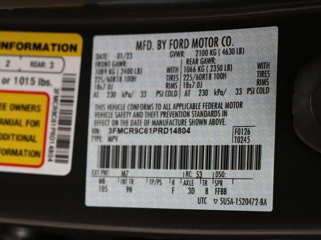 2023 Ford Bronco Sport Outer Banks