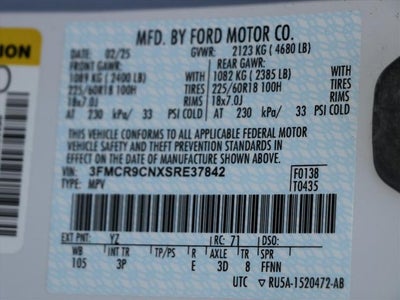 2025 Ford Bronco Sport Outer Banks