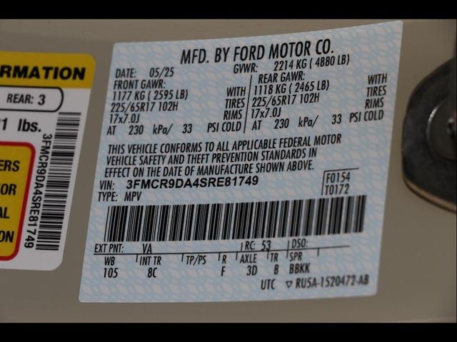 2025 Ford Bronco Sport Badlands