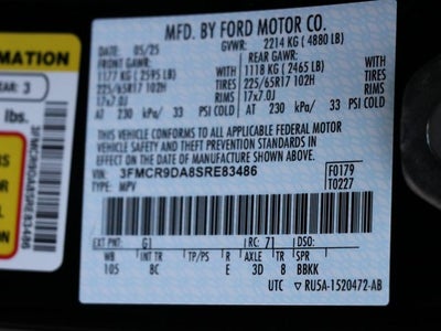 2025 Ford Bronco Sport Badlands