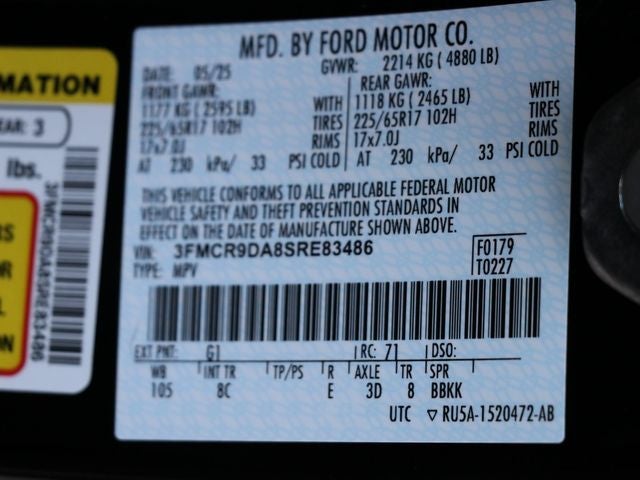 2025 Ford Bronco Sport Badlands