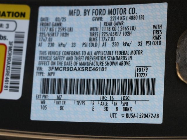 2025 Ford Bronco Sport Badlands