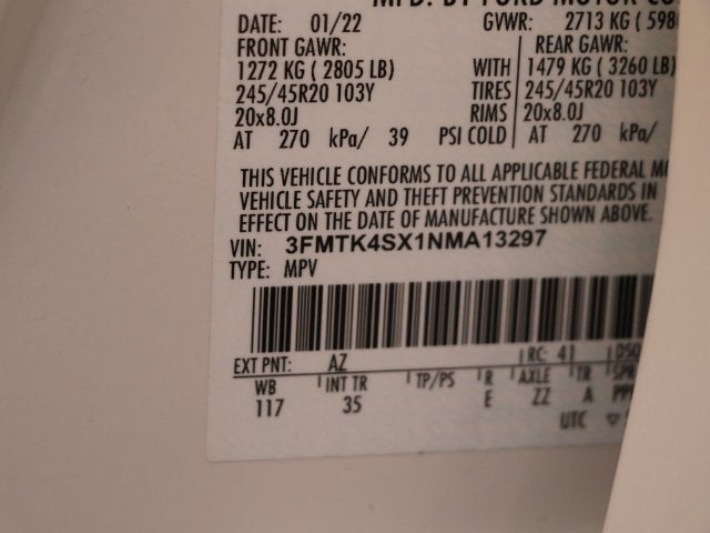 2022 Ford Mustang Mach-E GT