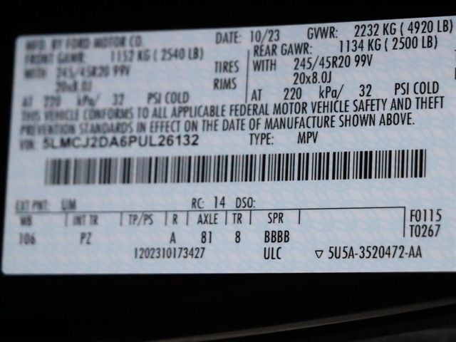 2023 Lincoln Corsair Reserve