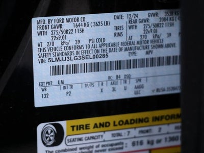 2025 Lincoln Navigator L Reserve