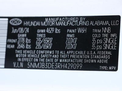 2024 Hyundai Tucson SEL