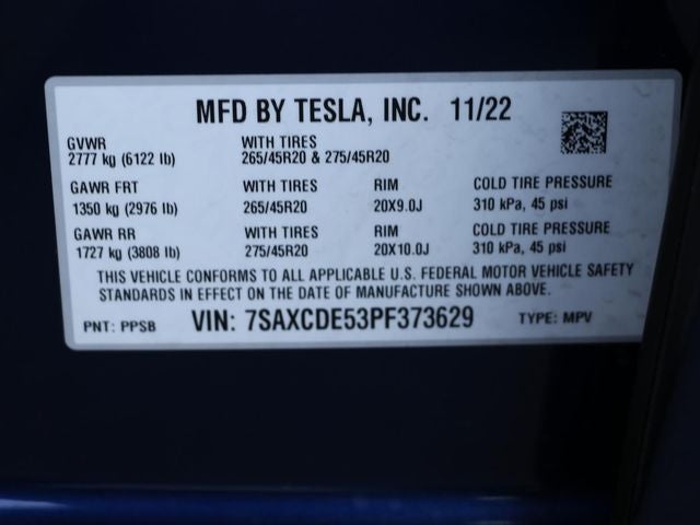 2023 Tesla Model X Base