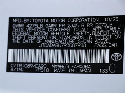 2024 Toyota Prius XLE