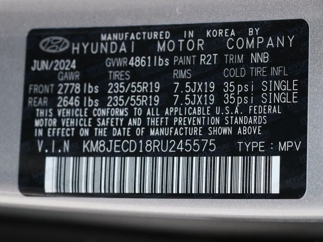 2024 Hyundai Tucson Hybrid Limited