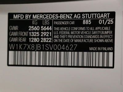2025 Mercedes-Benz AMG® GT 63 Base 4MATIC®