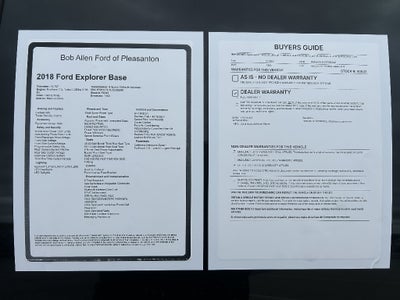 2018 Ford Explorer Base