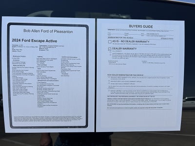 2024 Ford Escape Active