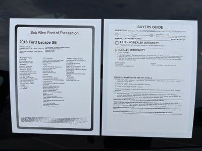 2018 Ford Escape SE