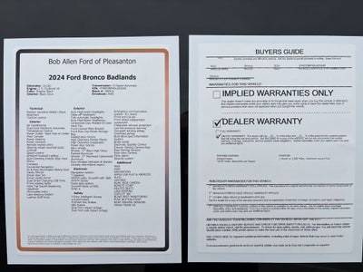 2024 Ford Bronco Badlands