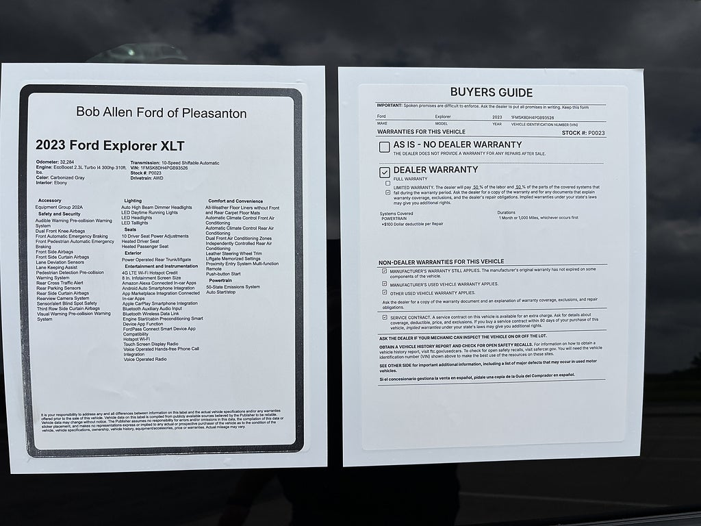 2023 Ford Explorer XLT