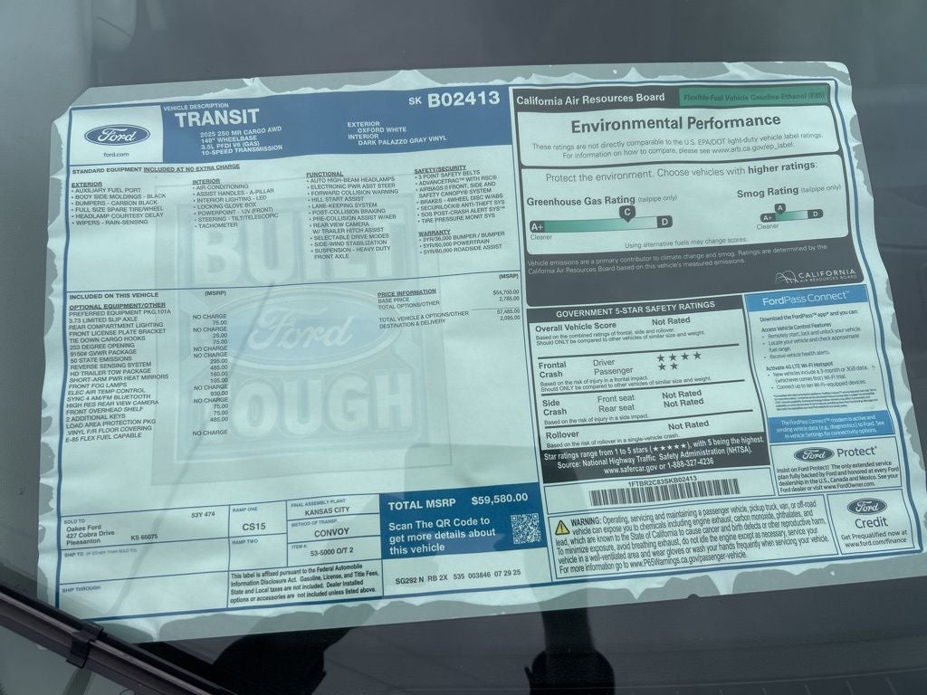 2025 Ford Transit-250 Base