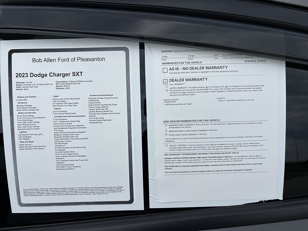 2023 Dodge Charger SXT