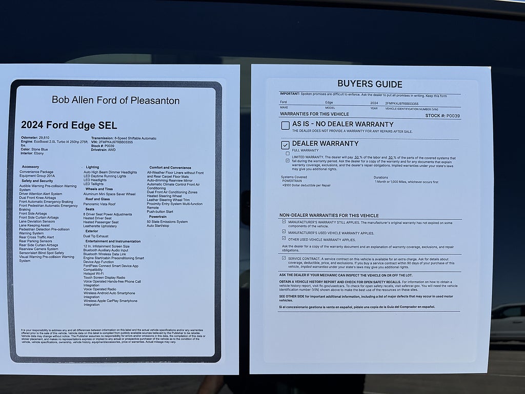 2024 Ford Edge SEL