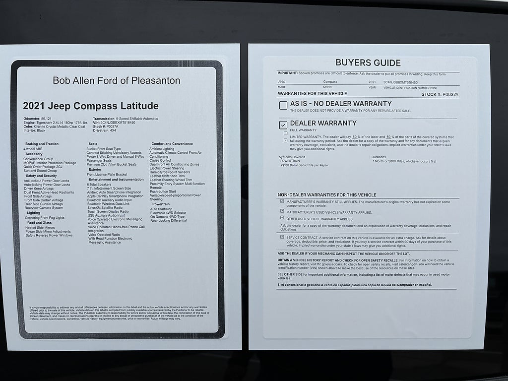 2021 Jeep Compass Latitude