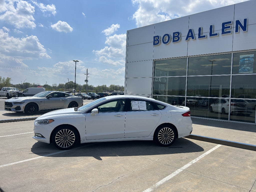 Used 2018 Ford Fusion Titanium with VIN 3FA6P0D93JR268840 for sale in Kansas City