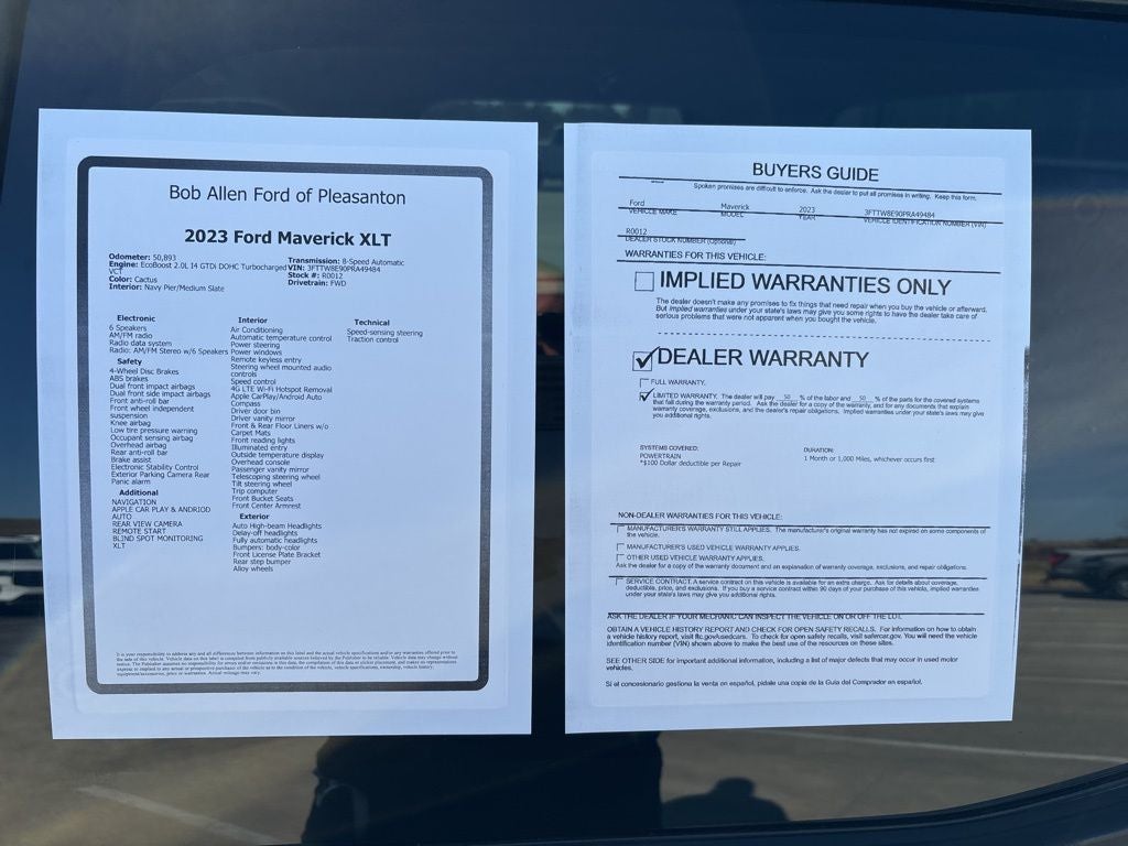 2023 Ford Maverick XLT