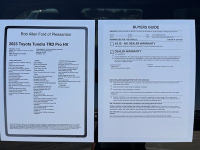 2023 Toyota Tundra 4WD TRD Pro HV