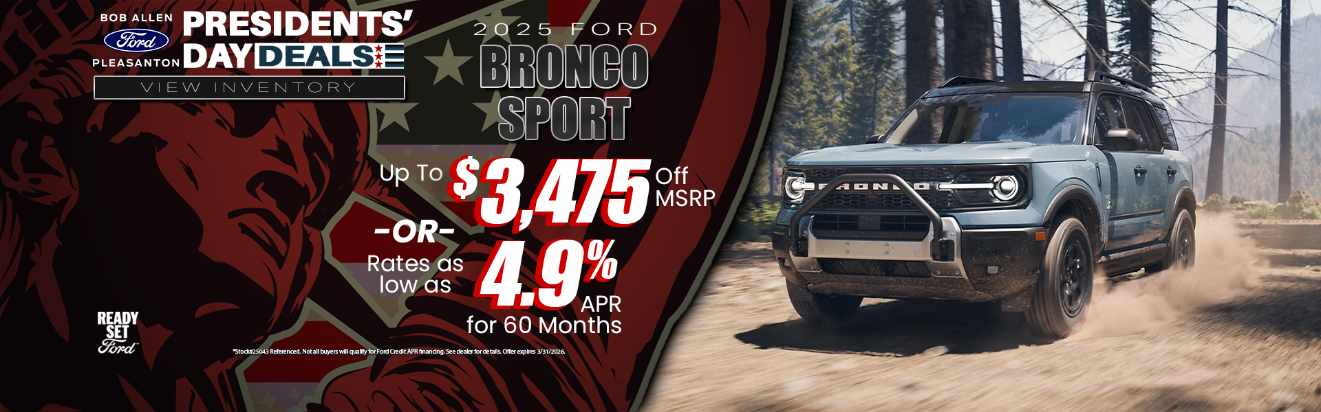 2025 Ford Bronco Sport